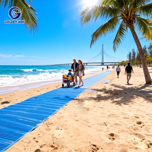 Tappeto per Accesso alla Spiaggia da 1,52m, Produttore Cinese, Passerella per Spiaggia, Arredo Esterno per Disabili, Antiscivolo, Attrezzatura per Resort - Product Image 1