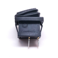 Mini interrupteur à bascule étanche SPST 15x21mm 6A 250VAC On Off interrupteur à bascule à 2 broches