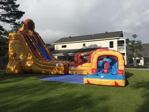 Tobogán Acuático Inflable Gigante Comercial para Adultos, Marca Xinyue, Lona <span class=keywords><strong>de</strong></span> PVC, Tamaño Personalizado para Uso en Parques <span class=keywords><strong>de</strong></span> Trampolines - Product Image 4