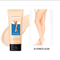 3 couleurs Fond de teint crème longue durée Logo personnalisé Fond de teint végétalien pour jambe