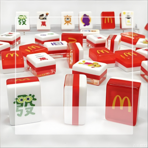 Juego de Mahjong de Acrílico Transparente Personalizado de McDonald's para Publicidad o <span class=keywords><strong>Regalos</strong></span> - Product Image 4