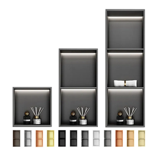 <span class=keywords><strong>Nicho</strong></span> de <span class=keywords><strong>Ducha</strong></span> Personalizado con Luz LED, <span class=keywords><strong>Nicho</strong></span> Empotrado para Baño, Estante de Acero Inoxidable para Pared de <span class=keywords><strong>Ducha</strong></span> - Product Image 1