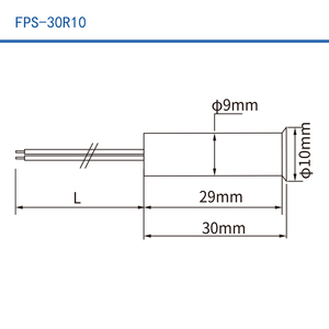 สวิตช์แบบเจาะรูสีดำรุ่น HKFAST FPS-30R10 ซีรีส์ สวิตช์แม่เหล็กแบบจำกัดตำแหน่ง - Product Image 3