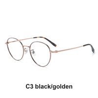 Popular titanio ultraligero diseño mujer gafas marco hombres cuadrado azul luz bloqueo Metal gafas titanio marco óptico