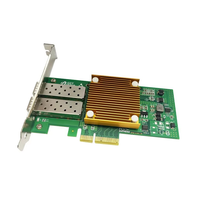 Adaptateur Ethernet Gigabit I350 AM2, 2 ports fibre optique, carte d'interface réseau SFP pour serveur