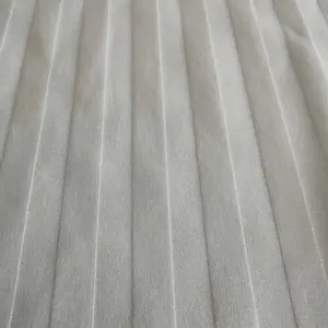Whole sale silk spandex fabric satin stripe style for dresses garment