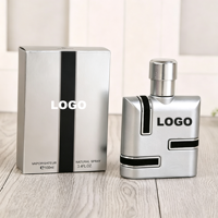 Parfum pour homme Luxe Noir et Or, Eau de Toilette, longue tenue, grande capacité, parfum boisé pour les affaires et les rendez-vous