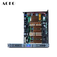 Amplificateur de puissance numérique AOFO NX41000 4 canaux 4x1000W 1U Classe D pour subwoofer de scène