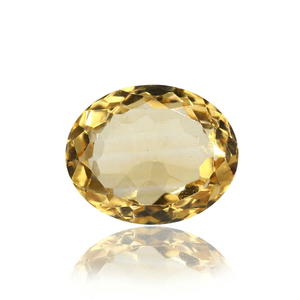 Natural Citrine Oval Cut Loose Gemstone | AAA Quality Faceted Yellow Quartz 2-10 Carat Jewelry Making | Certified TATIWALAS GEMS - Product Image 1