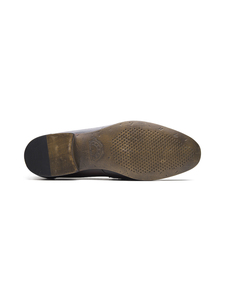 Mocasines de cuero importado para hombre, con punta redonda, sin cordones, formales, con forro de cuero DD y suela de Ortholite TPR. - Product Image 5