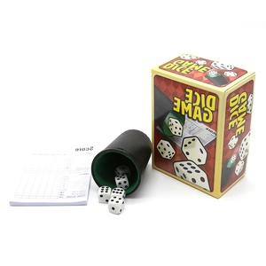 Bàn Cờ Bạc Giải Trí Trò Chơi Xúc Xắc Yahtzee Của Liar Với 5 Con Xúc Xắc Và Ghi Chú - Product Image 2