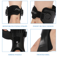 Orthèse de chute de pied orthèse hémiplégie correcteur d'éversion du pied chaussure de correction de retournement vers l'intérieur et l'extérieur