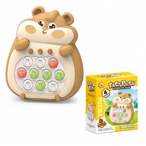 Juguetes Novedosos 2023, Juego de Presión Rápida, Rompecabezas Electrónico Popit con Luz, Consola Portátil, Juguetes LED de Burbujas, Juego de Presión Rápida para Niños - Product Image 4