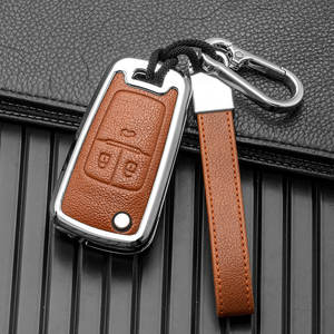 Pour Chevy porte-clés housse de Protection complète en métal Premium, étui de porte-clés pour <span class=keywords><strong>Chevrolet</strong></span> Equinox Camaro Cruze <span class=keywords><strong>Malibu</strong></span> Sonic Buick Terrain - Product Image 6
