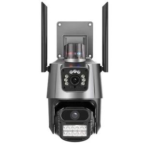 Sunivision icsee PTZ <span class=keywords><strong>Camera</strong></span> 3MP ngoài trời an ninh CCTV không dây ống kính kép Wifi Bullet PTZ <span class=keywords><strong>camera</strong></span> với <span class=keywords><strong>2</strong></span> ống kính - Product Image 1