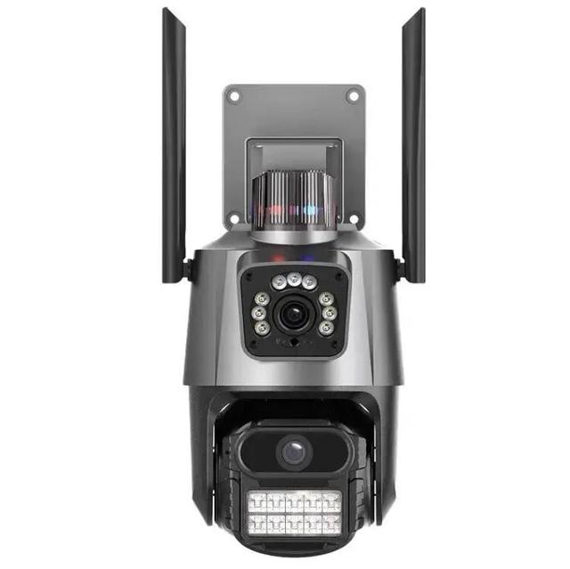Sunivision ICSEE PTZ Camera 3MP Outdoor Security CCTV Wireless Dual Lens WiFi Bullet PTZ Camera With 2 Lens