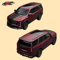 Kit carrosserie en carbone sec M-Style pour Cadillac Escalade (modèle 2026) : Aileron arrière, jupes latérales, diffuseur arrière et pare-chocs