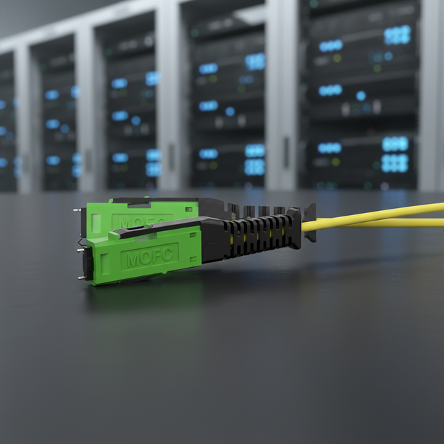 Kexint MOFC Connector 32 Core High Density VSFF Fiber Optic Connector for AI Data Center 400G/800G CPO