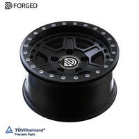 Jantes en alliage d'aluminium forgé GUDE Defender T6061 5x165.1/139.7/130 17-20 pouces, design multi-rayons en maille argentée, nouveau modèle universel