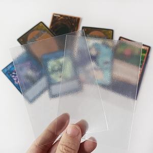 Protège-cartes en plastique pour <span class=keywords><strong>jeu</strong></span> <span class=keywords><strong>de</strong></span> cartes MTG, pochettes pour cartes <span class=keywords><strong>de</strong></span> <span class=keywords><strong>jeu</strong></span>, 69x94 mm, transparentes, mates, pochettes extérieures pour cartes magiques - Product Image 4