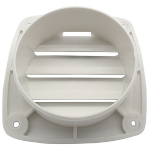 Grille d'aération en plastique blanc 127x127mm pour bateau, camping-car, couvercle de fenêtre de ventilation - Product Image 3