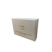 Boîte d'avion en carton ondulé personnalisée, recyclable, de qualité supérieure, pliable, emballage personnalisé