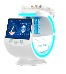 Nouvelles Améliorations : Appareil d'Analyse Cutanée Intelligent ICE Blue <span class=keywords><strong>Plus</strong></span>, Équipement Esthétique, Machine de Soin Hydro-Facial sur Pied avec Écran Tactile pour Nettoyage - Product Image 3