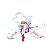 Figura de Acción Dinámica de Monkey D. Luffy Gear 5 Nika de One Piece, Figura Coleccionable de Anime para Niños, Regalo