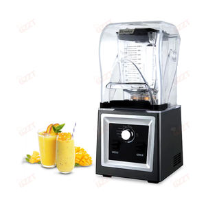 Blender commercial 2L avec couvercle insonorisé, mixeur insonorisé, blender à jus avec réduction du bruit, multi-usages, pour <span class=keywords><strong>soupe</strong></span>, <span class=keywords><strong>smoothie</strong></span> - Product Image 3
