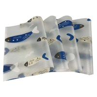 Revêtement de tiroir/tapis de cuisine Non adhésif, 1 pièce, Transparent, en EVA, pour réfrigérateur et cuisine