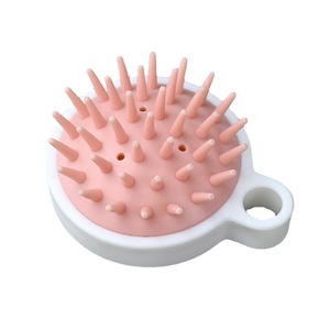 Diy Scalp Massage Hair Brush Silicone Wet Dry Shampooing For Hair Care - Product Image 1