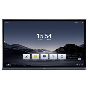 Pantalla plana interactiva Hioseeview de 98 pulgadas, pantalla táctil multimedia para videoconferencias remotas y para el aula, oficina - Product Image 1