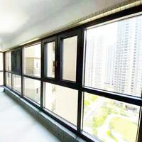 Puertas y Ventanas Modernas de Aleación de Aluminio con Tecnología de Rotura de Puente Térmico, Insonorizadas, con Certificación Energy Star, para Cocina y Hogar