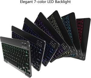 Manufacturer Ultra-slim Backlit <b>Wireless</b> Keyboard and <b>Mouse</b> Combo <b>Rechargeable</b> Office Kit Teclado Tastatur Clavier Tastiera - Product Image 2