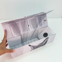 Caja de regalo magnética con cierre plegable hecho a mano, juego de embalaje de cartón de papel para vino, whisky y Tequila, carpetas tipo caja