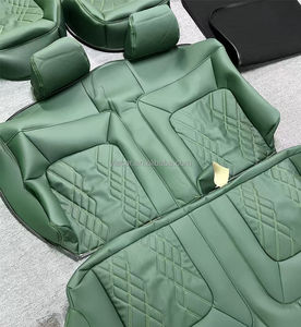 Ensemble de housses de siège de voiture de style sportif YLC, antidérapantes et résistantes aux rayures, ajustement universel pour voiture 5 places, vente en gros pour <span class=keywords><strong>Volkswagen</strong></span> - Product Image 5