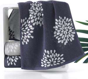 Toalla de Playa Personalizada de 2 Colores con Jacquard y Patrón en Contraste, Toalla de Baño de Algodón de Alta Calidad Súper Suave al por Mayor - Product Image 4