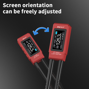 Multímetro digital de puente ZOYI con pantalla LCD y rango automático, modelo ZT-MD2 - Product Image 5