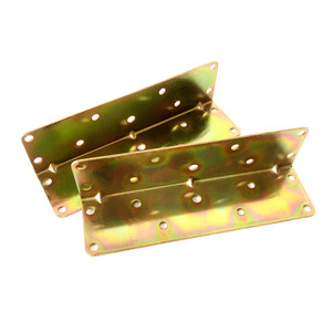 Plaques d'angle en fer pour cheveux de lit, 145 mm, accessoires de fixation pour lit - Product Image 1
