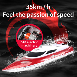 Veilleuse d'usine haute vitesse 20 KM/H radio télécommande <span class=keywords><strong>bateau</strong></span> jouets yacht modèle <span class=keywords><strong>bateau</strong></span> électrique rc - Product Image 4