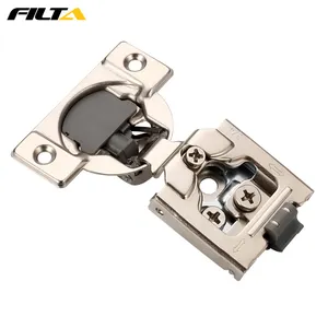 Filta American type face frame overlay hinges soft close clip on furniture hinge