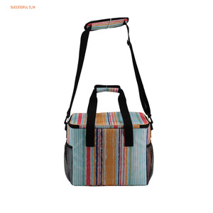 Manufacturer Custom Logo Picnic Outdoor Oxford Double Chamber Insulated <strong>Bag</strong> <strong>Cooler</strong> Lunch <strong>Bag</strong> - Product Image 4