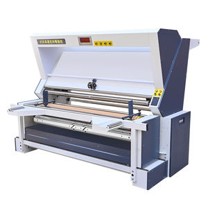 Machine d'enroulement automatique à grande vitesse WH-918 avec inspection du tissu, mesure de la longueur, codage et rembobinage avec moteur - Product Image 1