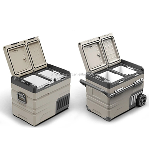 Outdoor Camping <b>Fridge</b> DC12V/24V 220V Car Home Use <b>Portable</b> Freezer Refrigerator 45L With Battery Available DC12V 24V Car Portab - Product Image 5