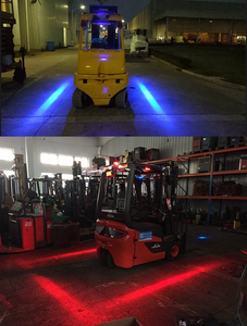 Barras de Luces LED Rojas y Azules para Camiones de Almacén, Indicador de Zona de Riesgo para Montacargas, Luz de Advertencia de Seguridad, Impermeable IP67/IP68 - Product Image 4