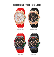 Nouvelle Tendance Classique Affaires SKMEI 9365 Montre-bracelet à Quartz de Luxe pour Hommes avec Logo Personnalisé, Bracelet en Silicone Noir de Bonne Qualité, Vente en Gros