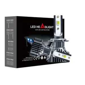 משלוח מהיר 40W מתח גבוה Led פנס נורות H1 H3 H4 H7 H11 9005 9006 רכב אוטומטי Led פנס