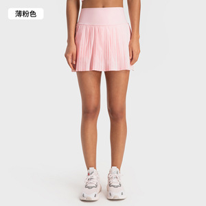 Vente en gros de jupes taille haute pour femmes, tissu de refroidissement par eau plissé pour fille chaude, jupe élastique de sport de golf et de tennis pour femmes, haute qualité - Product Image 6