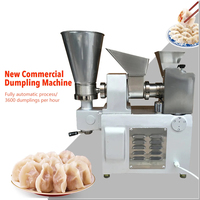 XEOLEO Machine de boulette de bureau commerciale 3600 pcs/h électrique en acier inoxydable automatique frit japonais Gyoza faisant le fabricant