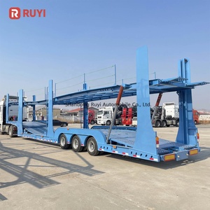 <span class=keywords><strong>Remorque</strong></span> de transport automobile de petite taille de marque de bonne qualité, à double plateau, 2 <span class=keywords><strong>essieux</strong></span>, <span class=keywords><strong>3</strong></span> <span class=keywords><strong>essieux</strong></span>, en acier, <span class=keywords><strong>remorque</strong></span> porte-voitures 5/8 à vendre - Product Image 5